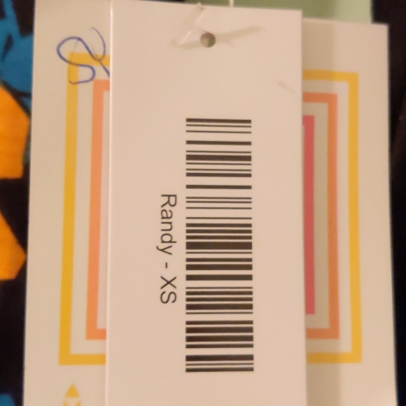 LuLaRoe Randy - Flowers with Black - XS - NWT - Picture 3 of 3